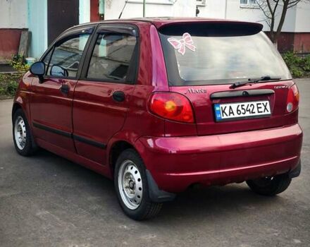 Красный Дэу Матиз, объемом двигателя 0.8 л и пробегом 163 тыс. км за 2700 $, фото 3 на Automoto.ua