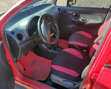 Красный Дэу Матиз, объемом двигателя 0.8 л и пробегом 160 тыс. км за 2100 $, фото 6 на Automoto.ua