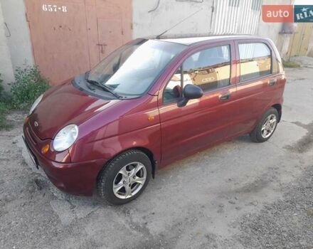 Красный Дэу Матиз, объемом двигателя 0.8 л и пробегом 122 тыс. км за 2750 $, фото 9 на Automoto.ua
