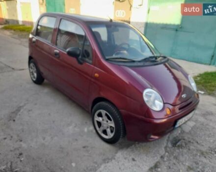 Красный Дэу Матиз, объемом двигателя 0.8 л и пробегом 122 тыс. км за 2750 $, фото 4 на Automoto.ua