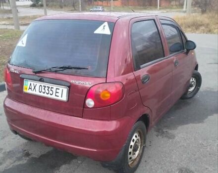 Червоний Деу Матіз, об'ємом двигуна 0.79 л та пробігом 110 тис. км за 2500 $, фото 2 на Automoto.ua