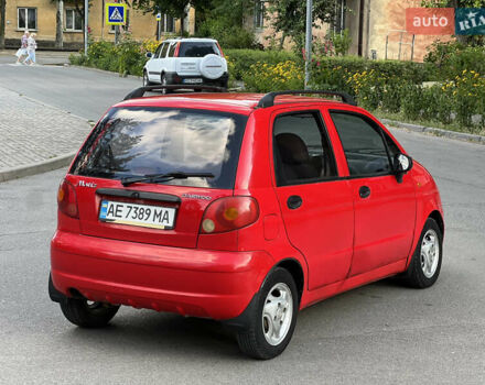 Красный Дэу Матиз, объемом двигателя 0.8 л и пробегом 157 тыс. км за 1500 $, фото 3 на Automoto.ua