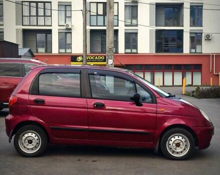 Красный Дэу Матиз, объемом двигателя 0.8 л и пробегом 163 тыс. км за 2700 $, фото 6 на Automoto.ua