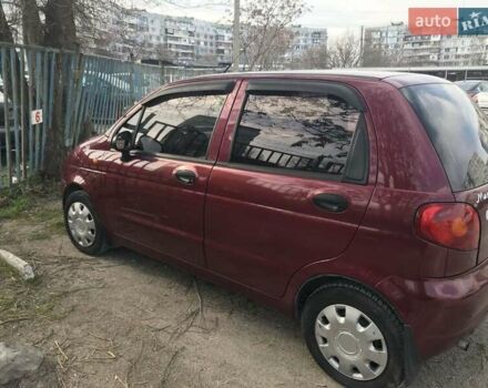 Красный Дэу Матиз, объемом двигателя 0.8 л и пробегом 162 тыс. км за 2500 $, фото 11 на Automoto.ua
