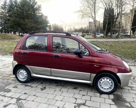 Красный Дэу Матиз, объемом двигателя 1 л и пробегом 92 тыс. км за 2600 $, фото 1 на Automoto.ua