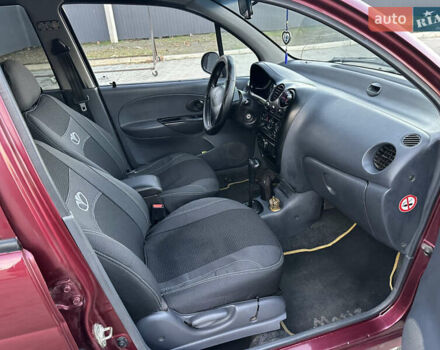 Красный Дэу Матиз, объемом двигателя 0.8 л и пробегом 155 тыс. км за 2800 $, фото 7 на Automoto.ua