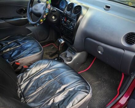 Красный Дэу Матиз, объемом двигателя 0.8 л и пробегом 163 тыс. км за 2800 $, фото 9 на Automoto.ua