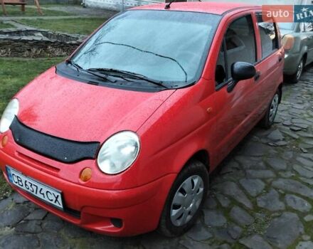 Червоний Деу Матіз, об'ємом двигуна 0.8 л та пробігом 99 тис. км за 2500 $, фото 1 на Automoto.ua
