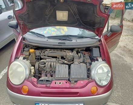 Красный Дэу Матиз, объемом двигателя 1 л и пробегом 165 тыс. км за 2000 $, фото 3 на Automoto.ua