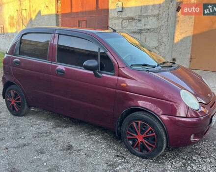 Красный Дэу Матиз, объемом двигателя 0.8 л и пробегом 142 тыс. км за 2650 $, фото 7 на Automoto.ua