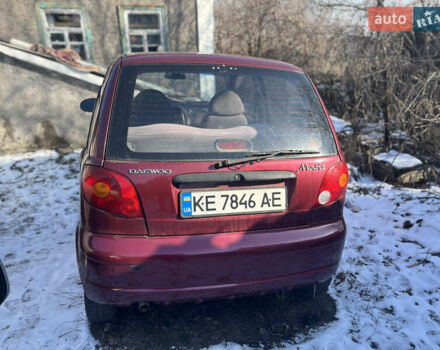 Червоний Деу Матіз, об'ємом двигуна 0.8 л та пробігом 183 тис. км за 1600 $, фото 1 на Automoto.ua
