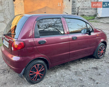Красный Дэу Матиз, объемом двигателя 0.8 л и пробегом 142 тыс. км за 2650 $, фото 6 на Automoto.ua