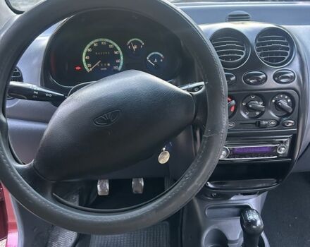 Красный Дэу Матиз, объемом двигателя 0.8 л и пробегом 3 тыс. км за 2300 $, фото 15 на Automoto.ua