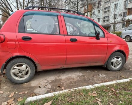 Красный Дэу Матиз, объемом двигателя 0.8 л и пробегом 151 тыс. км за 1500 $, фото 1 на Automoto.ua