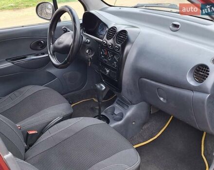 Красный Дэу Матиз, объемом двигателя 0.8 л и пробегом 155 тыс. км за 2800 $, фото 10 на Automoto.ua