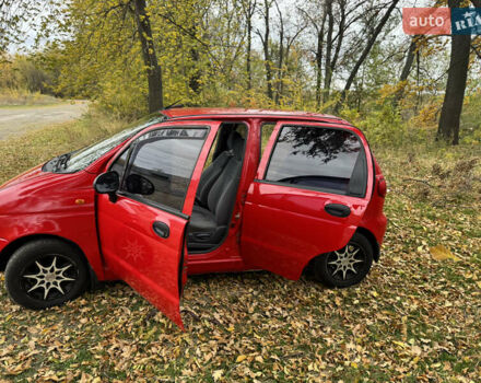 Червоний Деу Матіз, об'ємом двигуна 0.8 л та пробігом 146 тис. км за 2600 $, фото 4 на Automoto.ua