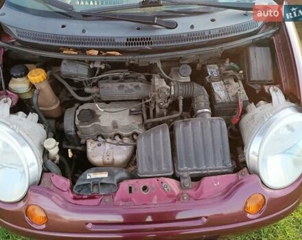 Красный Дэу Матиз, объемом двигателя 0.8 л и пробегом 138 тыс. км за 2500 $, фото 7 на Automoto.ua