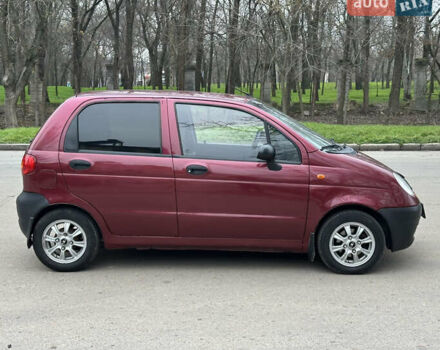 Красный Дэу Матиз, объемом двигателя 0.8 л и пробегом 155 тыс. км за 2800 $, фото 4 на Automoto.ua