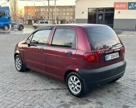 Красный Дэу Матиз, объемом двигателя 0.8 л и пробегом 155 тыс. км за 2800 $, фото 7 на Automoto.ua