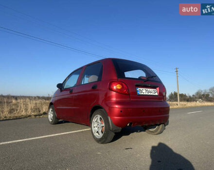 Червоний Деу Матіз, об'ємом двигуна 0.8 л та пробігом 142 тис. км за 1999 $, фото 2 на Automoto.ua