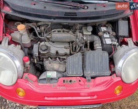 Красный Дэу Матиз, объемом двигателя 0.8 л и пробегом 168 тыс. км за 1100 $, фото 6 на Automoto.ua