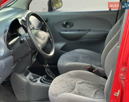 Красный Дэу Матиз, объемом двигателя 0.8 л и пробегом 157 тыс. км за 1500 $, фото 8 на Automoto.ua