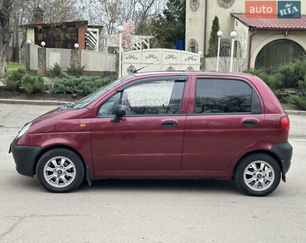 Красный Дэу Матиз, объемом двигателя 0.8 л и пробегом 155 тыс. км за 2800 $, фото 1 на Automoto.ua