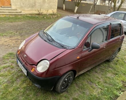 Красный Дэу Матиз, объемом двигателя 0.8 л и пробегом 3 тыс. км за 2000 $, фото 1 на Automoto.ua