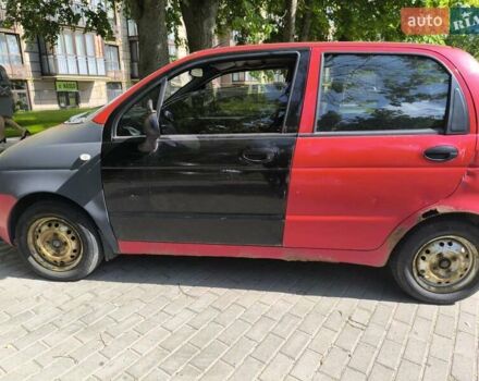 Красный Дэу Матиз, объемом двигателя 0.8 л и пробегом 84 тыс. км за 2500 $, фото 5 на Automoto.ua