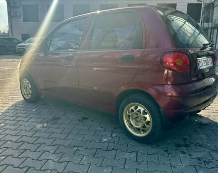 Красный Дэу Матиз, объемом двигателя 0.8 л и пробегом 175 тыс. км за 2850 $, фото 9 на Automoto.ua