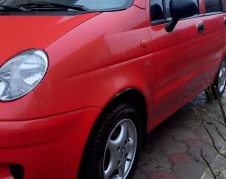 Червоний Деу Матіз, об'ємом двигуна 0.8 л та пробігом 130 тис. км за 2500 $, фото 1 на Automoto.ua