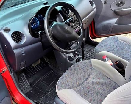 Червоний Деу Матіз, об'ємом двигуна 0.8 л та пробігом 182 тис. км за 2500 $, фото 7 на Automoto.ua