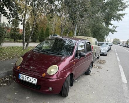 Червоний Деу Матіз, об'ємом двигуна 0.8 л та пробігом 145 тис. км за 2350 $, фото 3 на Automoto.ua