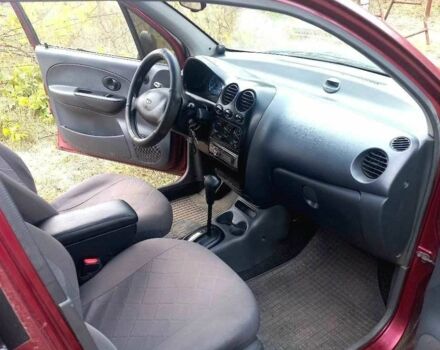 Красный Дэу Матиз, объемом двигателя 0.8 л и пробегом 121 тыс. км за 3000 $, фото 4 на Automoto.ua