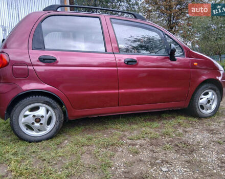 Червоний Деу Матіз, об'ємом двигуна 0.8 л та пробігом 156 тис. км за 3200 $, фото 5 на Automoto.ua