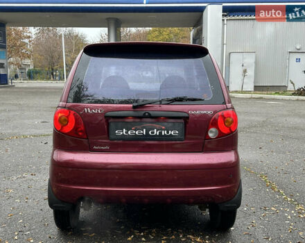 Красный Дэу Матиз, объемом двигателя 0.8 л и пробегом 107 тыс. км за 3499 $, фото 5 на Automoto.ua