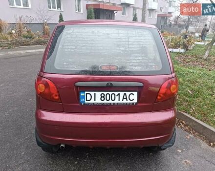 Червоний Деу Матіз, об'ємом двигуна 0.8 л та пробігом 90 тис. км за 2300 $, фото 5 на Automoto.ua