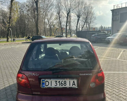 Красный Дэу Матиз, объемом двигателя 0.8 л и пробегом 175 тыс. км за 2850 $, фото 8 на Automoto.ua