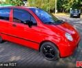 Красный Дэу Матиз, объемом двигателя 0.8 л и пробегом 151 тыс. км за 3200 $, фото 1 на Automoto.ua