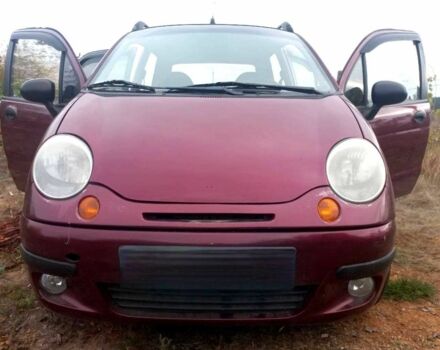 Красный Дэу Матиз, объемом двигателя 0.8 л и пробегом 121 тыс. км за 3000 $, фото 9 на Automoto.ua