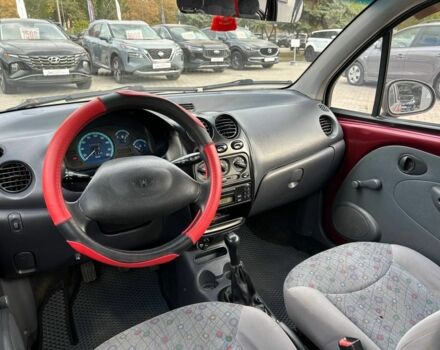 Червоний Деу Матіз, об'ємом двигуна 0.8 л та пробігом 220 тис. км за 1800 $, фото 11 на Automoto.ua