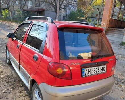 Червоний Деу Матіз, об'ємом двигуна 1 л та пробігом 100 тис. км за 1700 $, фото 2 на Automoto.ua