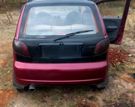 Красный Дэу Матиз, объемом двигателя 0.8 л и пробегом 121 тыс. км за 3000 $, фото 3 на Automoto.ua