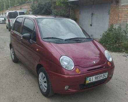 Красный Дэу Матиз, объемом двигателя 0.8 л и пробегом 125 тыс. км за 1800 $, фото 2 на Automoto.ua