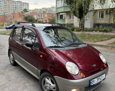 Красный Дэу Матиз, объемом двигателя 1 л и пробегом 90 тыс. км за 2200 $, фото 3 на Automoto.ua