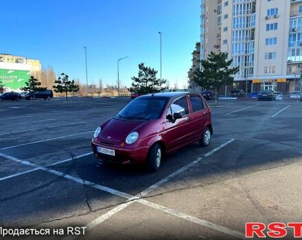 Красный Дэу Матиз, объемом двигателя 0.8 л и пробегом 103 тыс. км за 3350 $, фото 3 на Automoto.ua