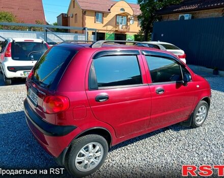 Червоний Деу Матіз, об'ємом двигуна 0.8 л та пробігом 130 тис. км за 3800 $, фото 2 на Automoto.ua