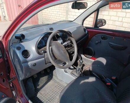 Червоний Деу Матіз, об'ємом двигуна 0.8 л та пробігом 90 тис. км за 2300 $, фото 8 на Automoto.ua