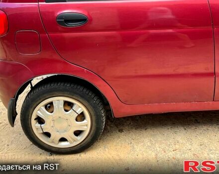 Червоний Деу Матіз, об'ємом двигуна 0.8 л та пробігом 180 тис. км за 2000 $, фото 1 на Automoto.ua