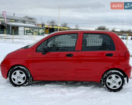 Красный Дэу Матиз, объемом двигателя 0.8 л и пробегом 93 тыс. км за 3550 $, фото 11 на Automoto.ua